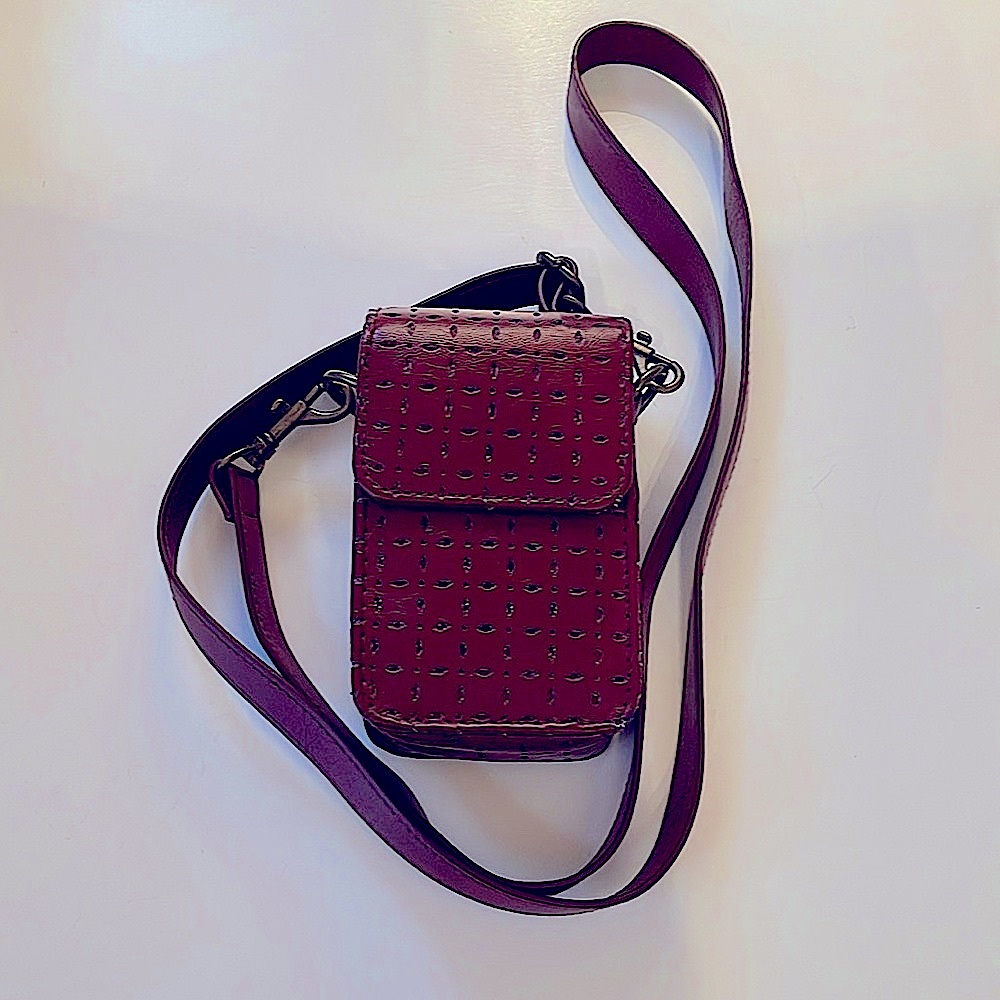 ICON Mini Travel cross body/ Can attach on a Belt